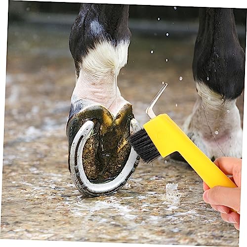 VILLFUL Aparador De Aperto Escovas De Cascos Para Cavalos Escova De Reparação De Ferraduras Escovas