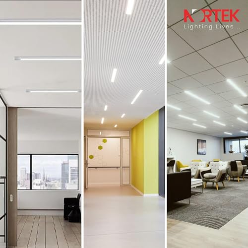 Image of Nortek Essenza 72 WATT 4CCT LED Tubelight / 4 feet LED Batten - 3 in 1 Colour (Warm, Natural, Cool Day Light) Bright Light for Living Room & Bedroom, Shops, Showrooms - Pack of 3