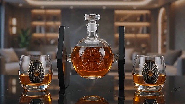 Amazon.com | Dark Nova Interceptor Sci-Fi Whiskey Decanter Set