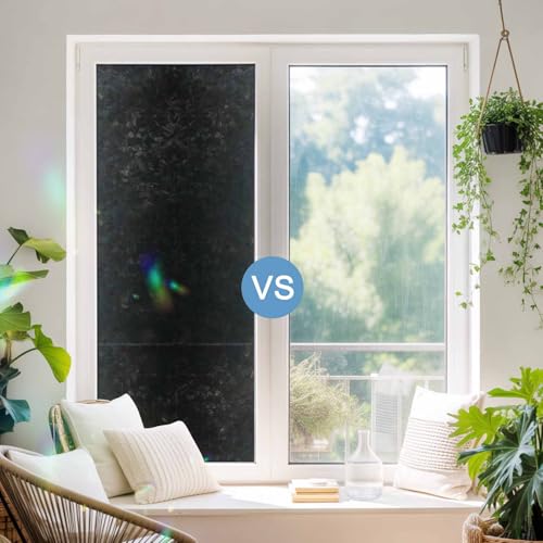 Vinilo para ventana privacidad con efecto arcoíris 45x200 cm miniatura 6