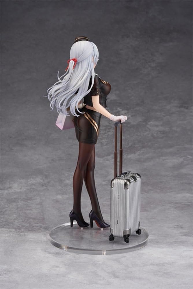 Awahara Shiori Stewardess - Action figure Nsfw in scala 1/7, personaggio dipinto, giocattolo da collezione, 24 cm