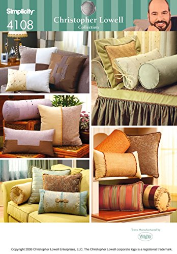 Simplicity Sewing Pattern 4108 Home Decorating, One Size