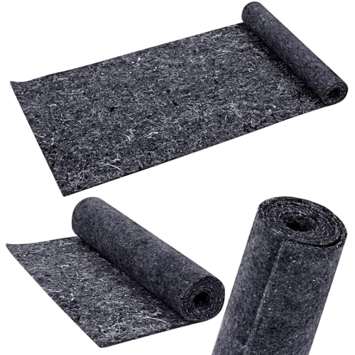 3 Pcs Dishwasher Sound Insulation Roll Cotton Blanket for Walls Pipe Attic Roof 16 x 48 x 0.2 Inches