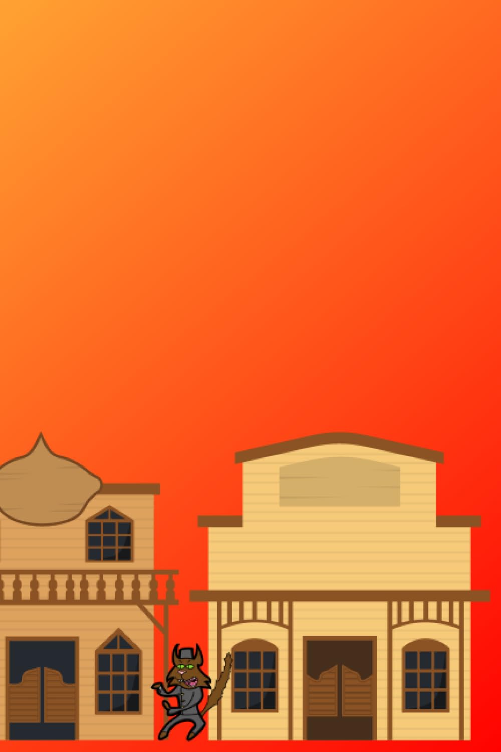 Kung Fu Kitty Showdown Journal: 6"x9" 110 Pages lined