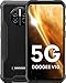 Produktbild DOOGEE V10 5G Outdoor Handy ohne Vertrag, Android 11 Outdoor Smartphone 8GB+128GB 48MP Triple-Kamera, MediaTek Dimensity 700, Infrarot Thermometer 8500mAh Akku, 6,39 Zoll IP68/IP69K NFC