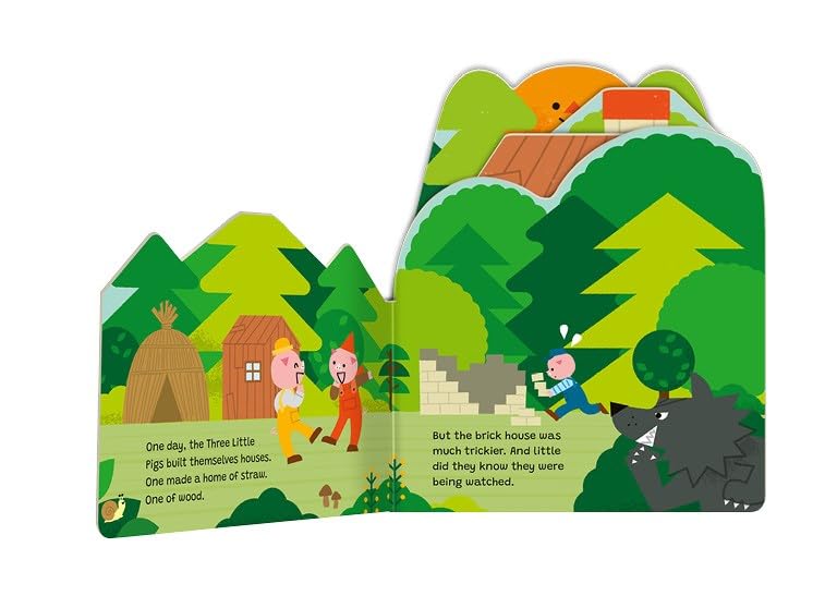 Three Little Pigs (Fairy Tale Shape Books) - Image 4