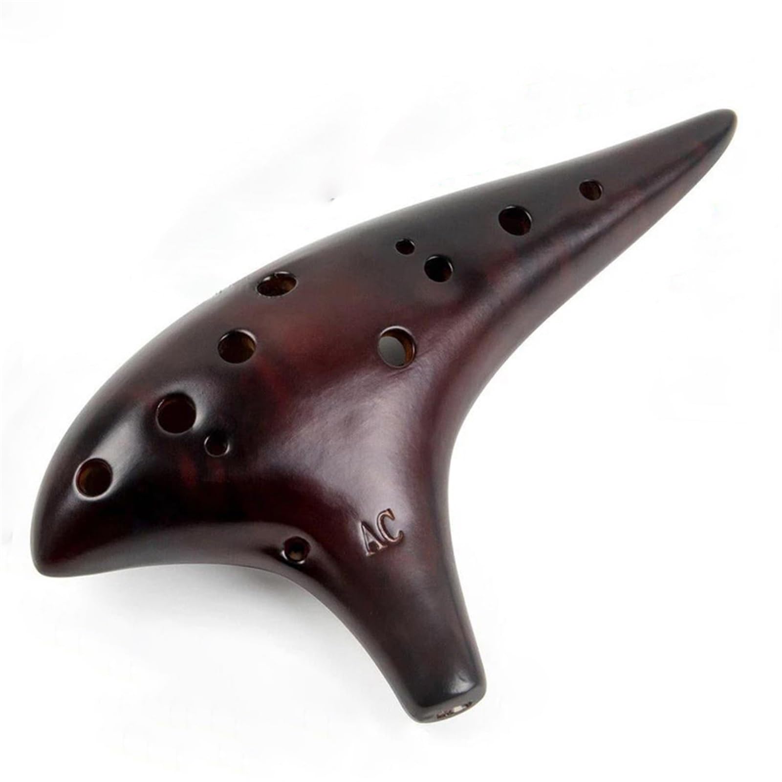 Ocarina In Ceramica Ocarina 12 Fori In Ceramica Contralto Tono C Flauto Classico Strumento Musicale Amante Della Musica Strumento Per Principianti