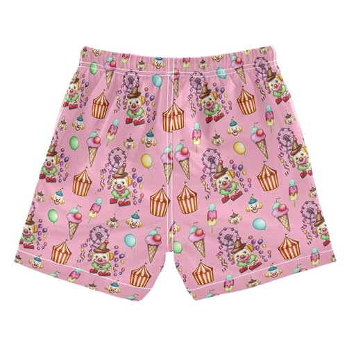 Boys Swim Trunks Carnival Clowns Toddler Swim Shorts Boys Bathing Suit Swimsuit Toddler Boy Swimwear 2T 202c15602