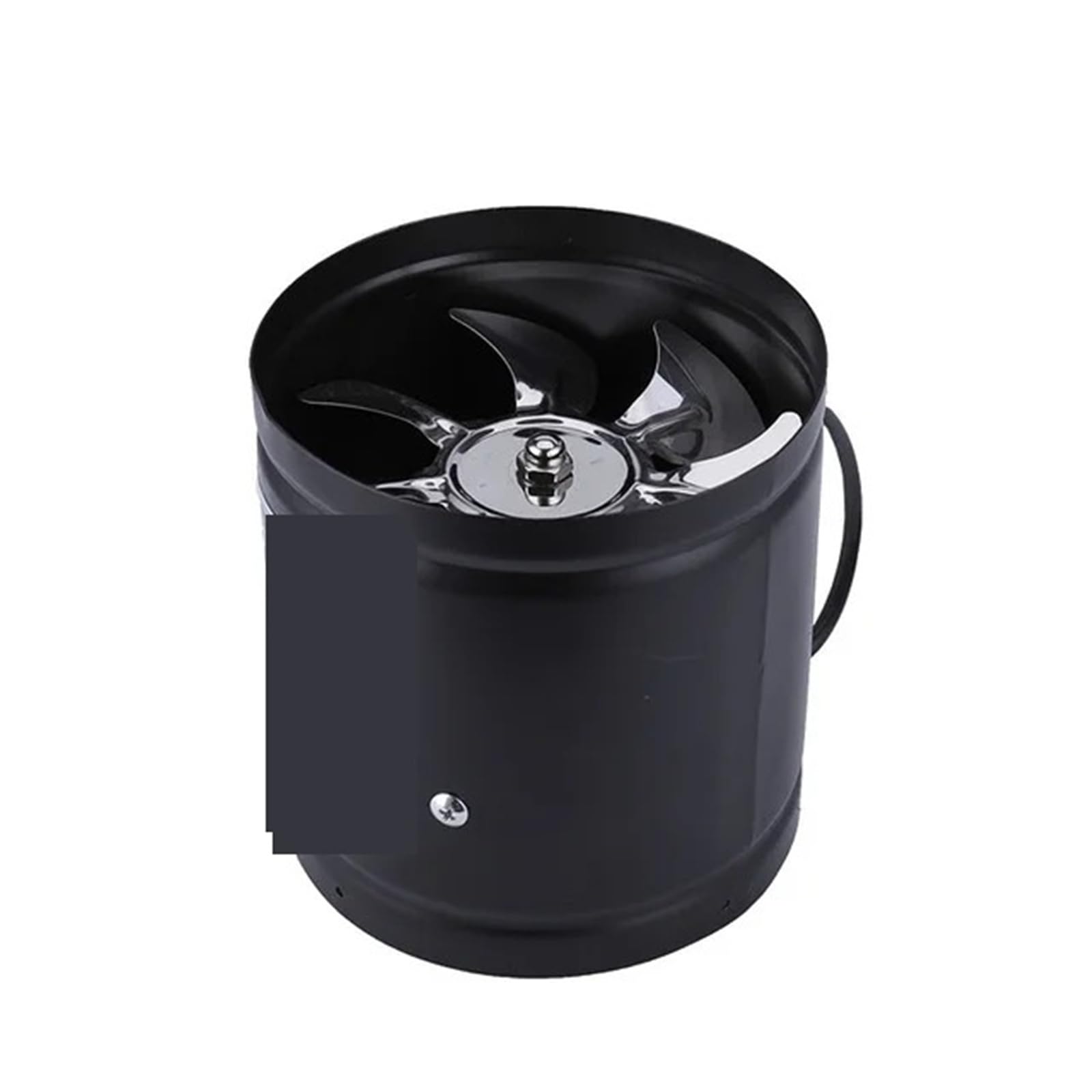 Ventilatore da 4 pollici for cucina domestica, ventilatore di scarico for tubi in metallo, mini estrattore, parete for bagno e WC, condotto,Ultra silenzioso