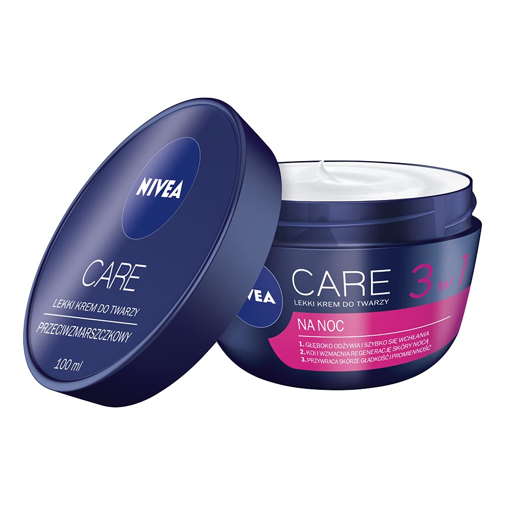 Nivea Leichte Gesichtscreme 3In1 Nachtcreme 100Ml