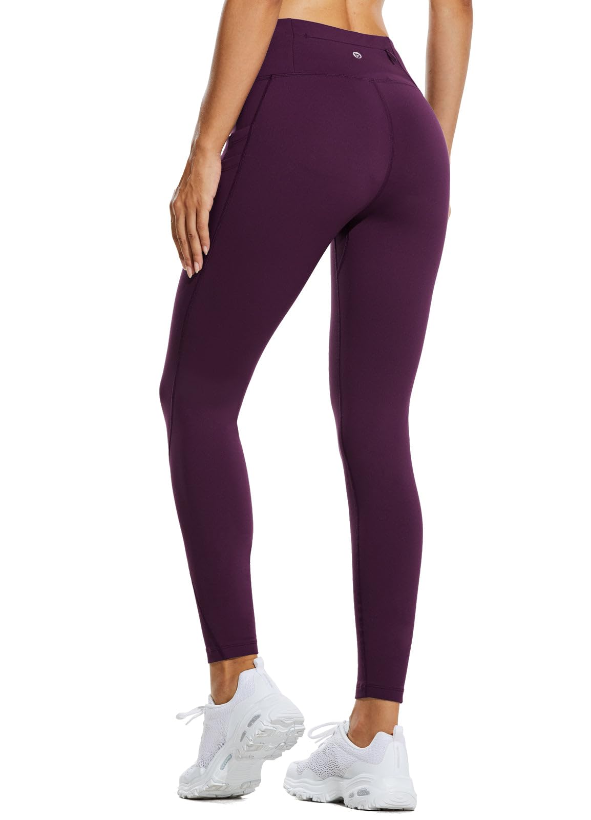 BALEAF Leggings Felpati Donna Invernali Impermeabile Vita Alta Pantaloni Termici Sportivi Trekking con Tasche