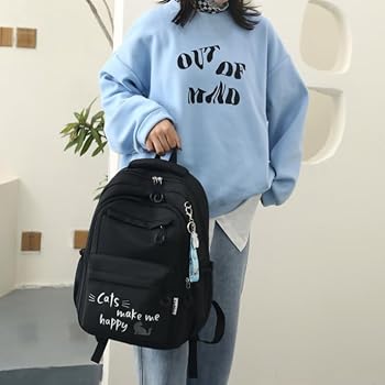 Sac à Dos Orthopédique Pour Fille - Dos Renforcé Et Respirant - Imperméable Avec Compartiments Multiples