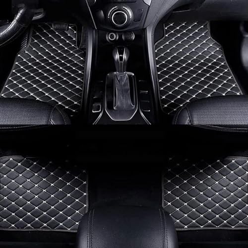 Leather Floor Mats Cars for Ford Transit 2019-2024, Waterproof All