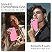 COFFKER Designed for iPhone 14 Pro Max Case, Liquid Silicone Case [2X Screen Protectors], Shockproof Slim Thin Protective Phone Case with Soft Anti-Scratch Microfiber Lining, 6.7 inch, Tender Pink