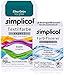 Produktbild simplicol Textilfarbe expert + Farbfixierer Kombipack, Efeu-Grün 1713: Farbe für Waschmaschine oder manuelles Färben