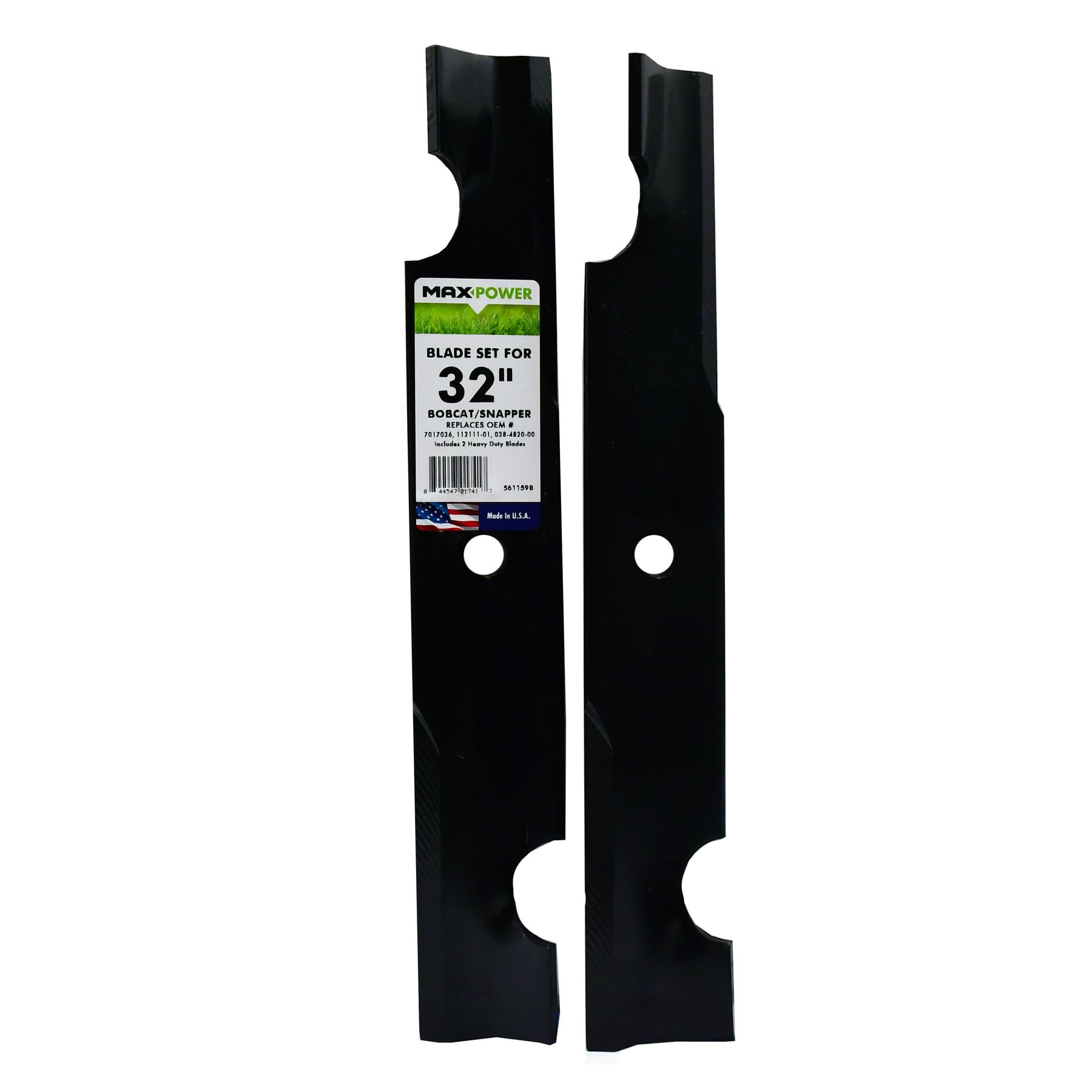 Lames de tondeuse remplace OEM 038-4820-00 et 103-2527 pour Snapper