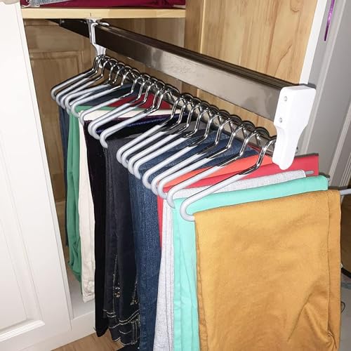 ���[�h���[�u��N���[�N�p�̈����o�����n���K�[���[�� - �N���[�[�b�g�p�g���\�ȃn���K�[���[���A�����o�����N���[�[�b�g���b�h2�{�̃X���C�h���[���t�����߉\30-80cm���[�h���[�u���[���m�����b�N�A201�X�`�[���d�グ�A�ȃX�y�[�X�A�ω׏d25kg (Si