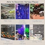 Tfwadmx Rock Terrarium Background 3D Reptile Tank Background Board Amphibian Stereo Backdrop Wall Snake Habitat Decor for Lizard Bearded Dragon Gecko Spider Chameleon Turtle Fish (Yellow Rock) - Image 6