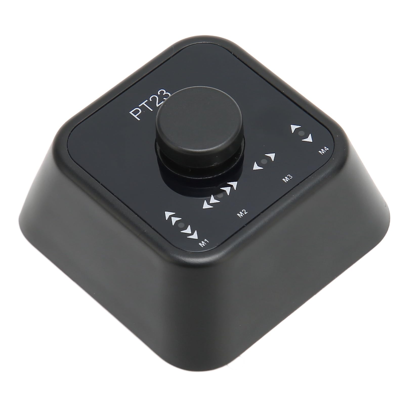Kabelloses Seitenwender-Pedal, PT23 Bluetooth-Seitenwender-Fußschalter für Tablets, Smartphones, PCs, 4 Modi, Wiederaufladbarer Musik-Seitenwender-Controller für IOS, für (BLACK)