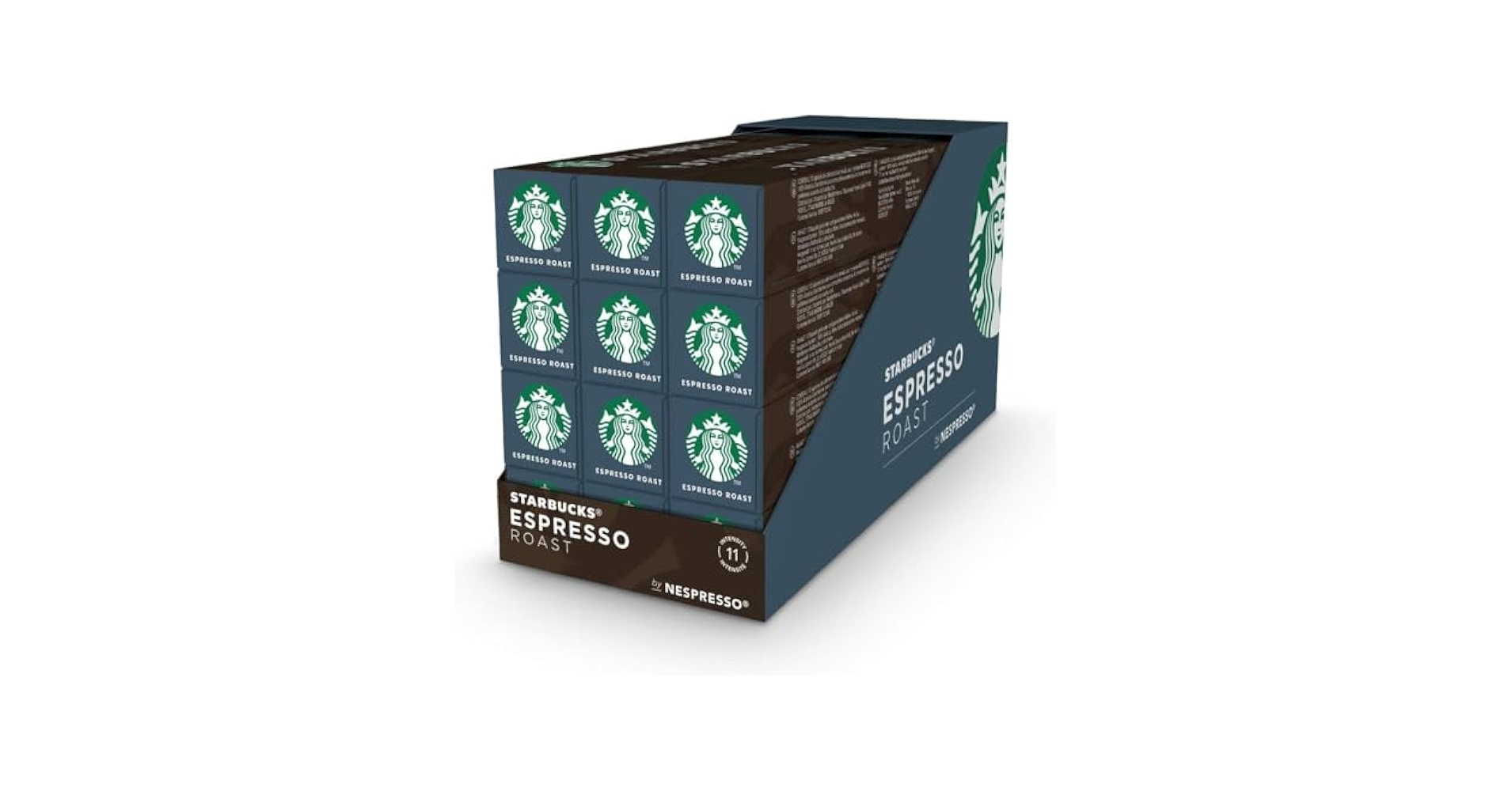 むっくりん Nespresso18本 Amazon.com: Starbucks Nespresso Capsules, 120 Capsule Box