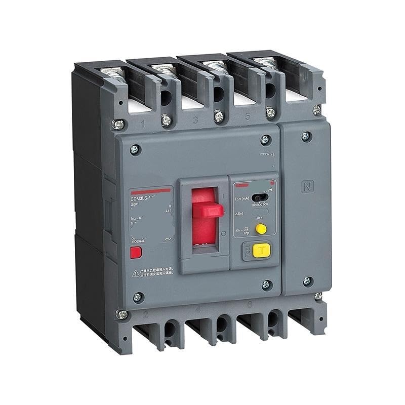 Disjoncteur de protection fuite CDM3LS-125C 63A pour éviter les pannes de réseau