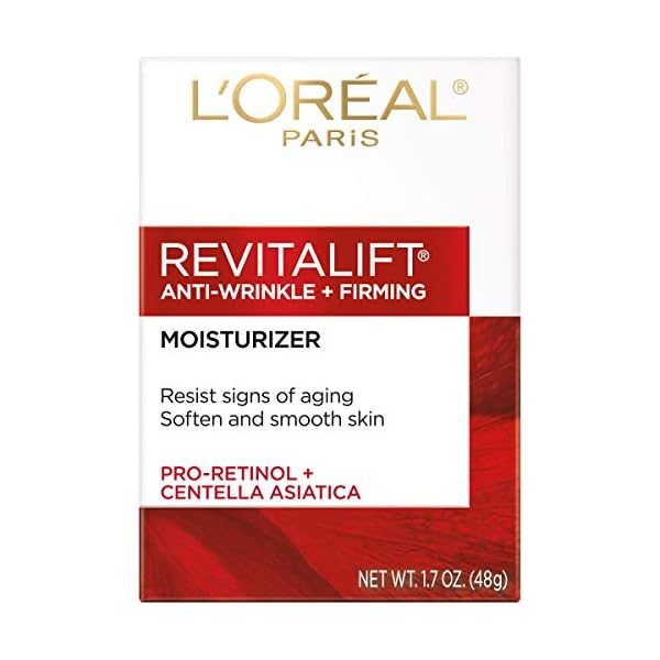 LOreal-Paris-Skincare-Revitalift-Anti-Wrinkle-and-Firming-Face-and-Neck-Moisturizer-with-Pro-Retinol-Paraben-Free-17-oz-Packaging-may-vary L'Oréal Paris Revitalift Anti-Wrinkle and Firming Face and Neck Moisturizer, Pro Retinol 1.7 oz