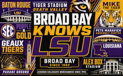Image of Broad Bay LSU Tigers Backpack