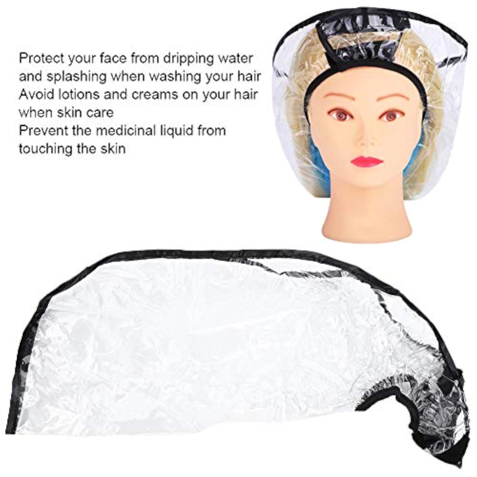 Salon Hair Funnel, High Elastic Humanized Hair Wash Funnel