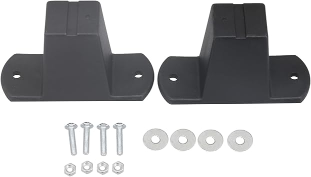 1 Pair Plastic Luggage Bottom Stud Stand 13# Suitcase Feet Pad for Replacement