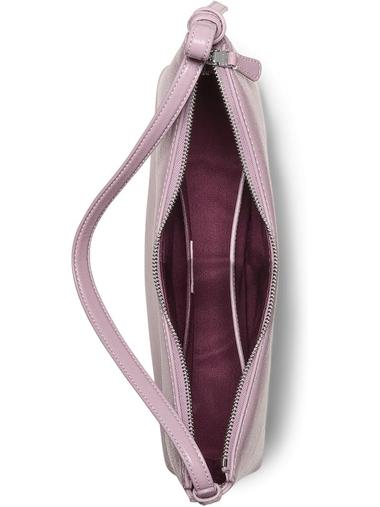 Purple Kate Spade New York Loop Glazed Leather Shoulder Bag