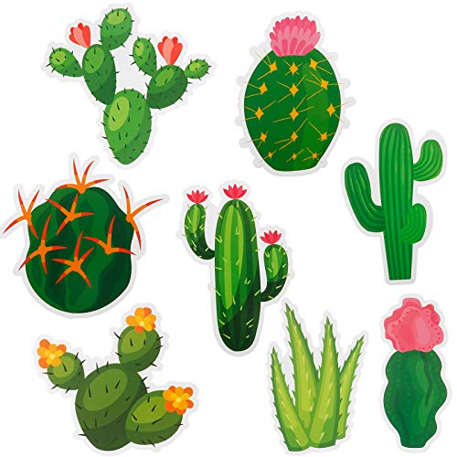 Outus 40 Pieces Cactus Cutouts Prickly Cactus Cutouts...