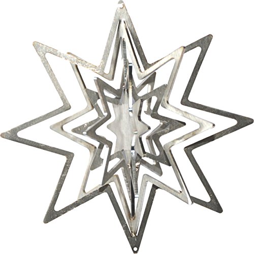 Windspiel Stern aus Edelstahl Cover