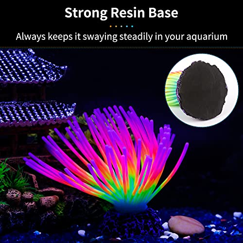 image for Uniclife Aquarium Imitative Rainbow Sea Urchin Ball Artificial Silicon