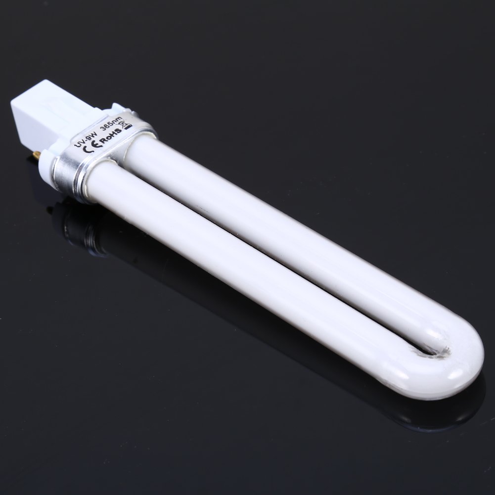 Lampy LED 9 W Zapasowa świetlówka UV Żarówki W Kształcie Litery U do Suszarki do Paznokci Lampa UV