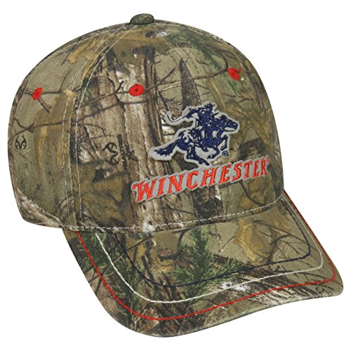 Winchester Adjustable Closure Americana Logo Cap, Realtree Xtra Camo
