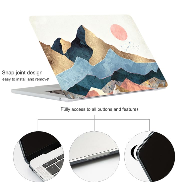 Coque MacBook Air 15 M2 M3 évite les rayures avec coque rigide 15.3 pouces et protège clavier