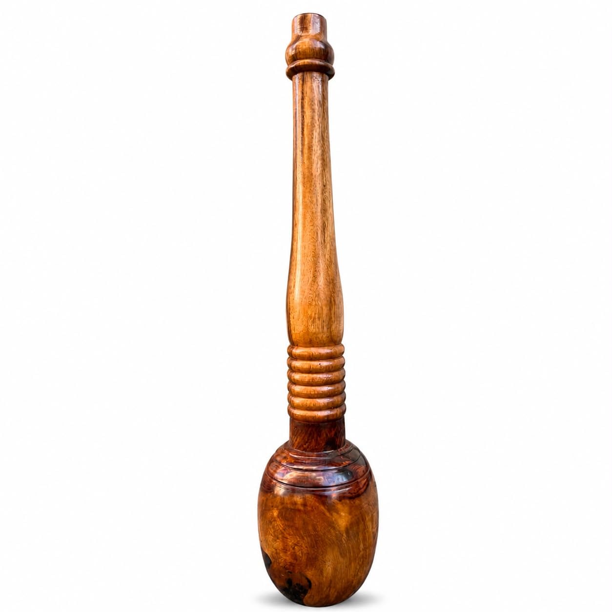AZ Enterprises Wooden New Gada – Sheesham Wood Clubbells for Strength Training, Shoulder Mobility, Grip Workout & Functional Fitness-image-7