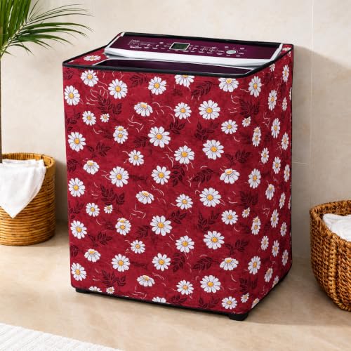 Image of Star Weaves Semi Automatic Washing Machine Cover for LG 6kg, 6.2kg, 6.5kg, 7kg, 7.5kg & 8kg Top Load | Waterproof, Dustproof, Rustproof | Heavy Duty Polyester Cover