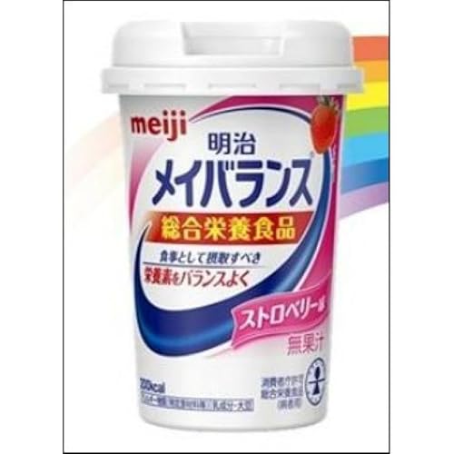 明治メイバランス Miniカップ 125mlカップ×12本(ストロベリー味)
