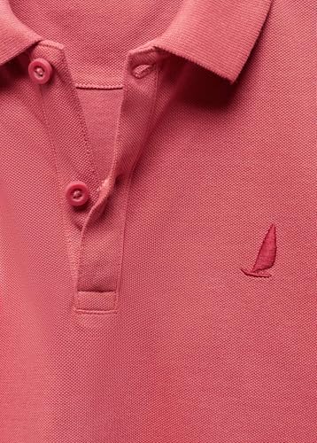Image of Alan Jones Clothing Boy's Cotton Regular Fit Polo T-Shirt