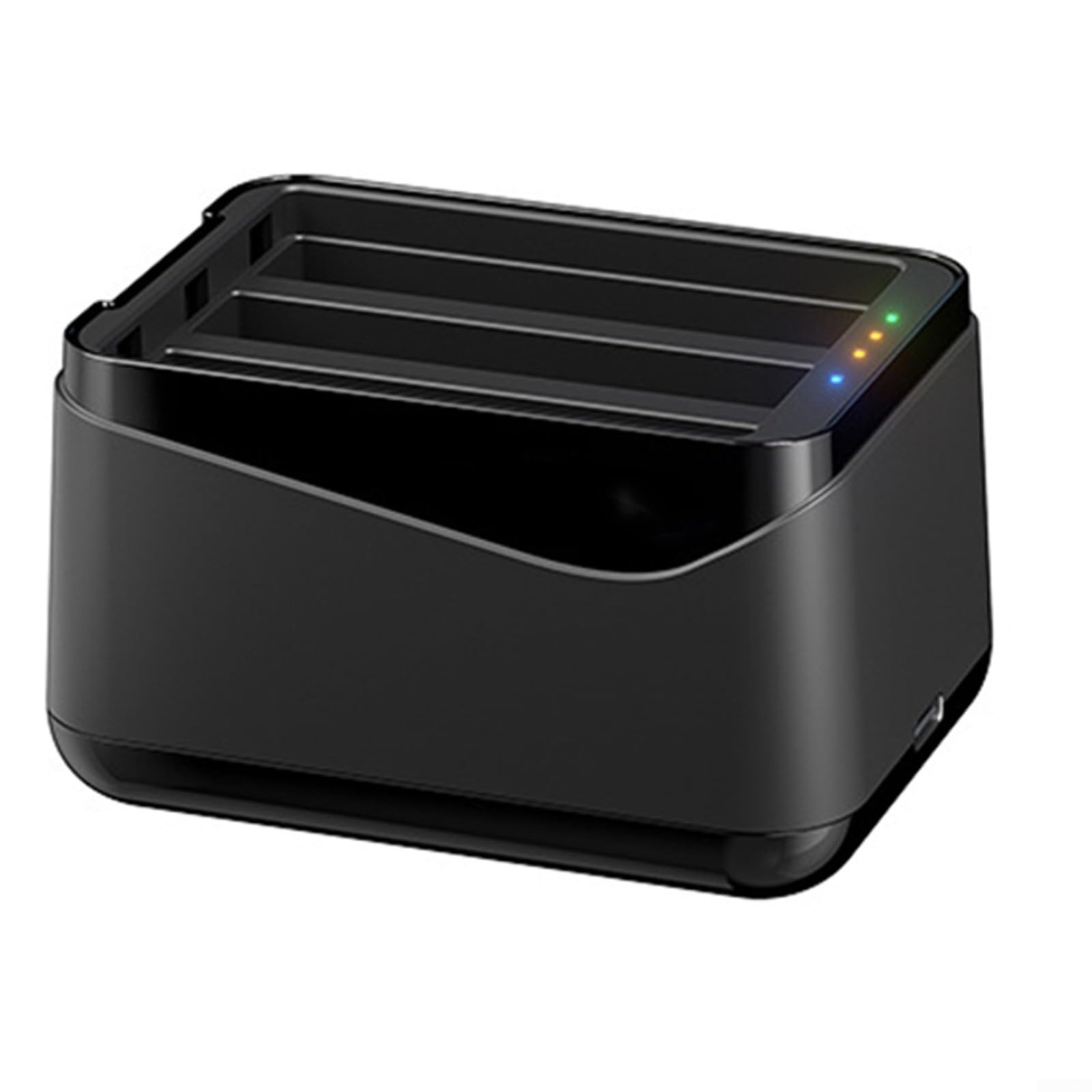 Per Insta360 X5 caricabatterie portatile 3 batterie di ricarica caricatore caricatore caricatore per fotocamera Box stazione di ricarica per Insta360 X5 nero