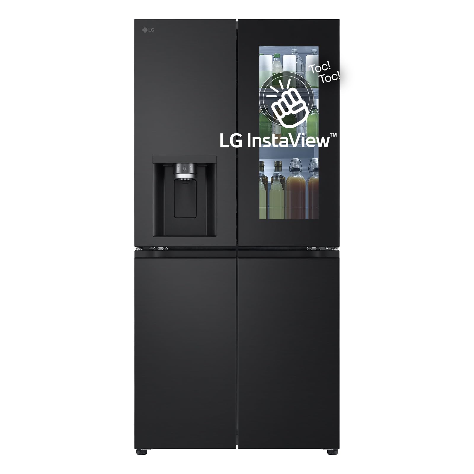 LG Frigorífico Americano InstaView GMG860EPBE 508L Negro