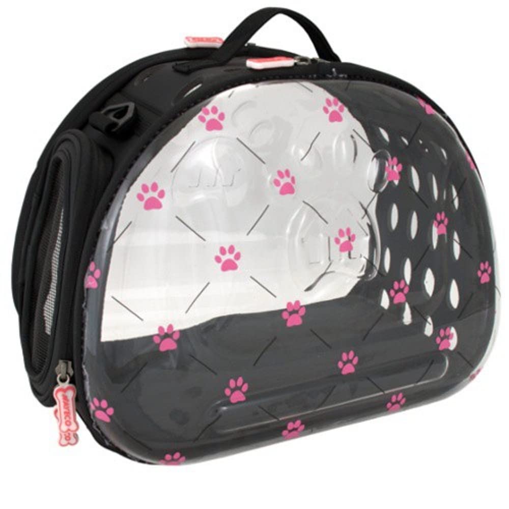 Bolso transparente plegable Jungle de 39x24x29 cm: vigile a su mascota con total seguridad