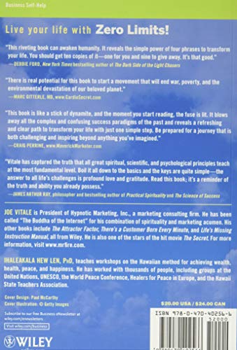 Zero Limits: The Secret Hawaiian System for Wealth, Health, Peace, and More