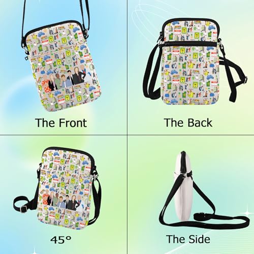 G2TUP Shawn Spencer‌ Crossbody Bag Shawn & Gun Fans Gift Carlton & Juliet Adjustable Strap Bag Henry & Gus Merchandise3