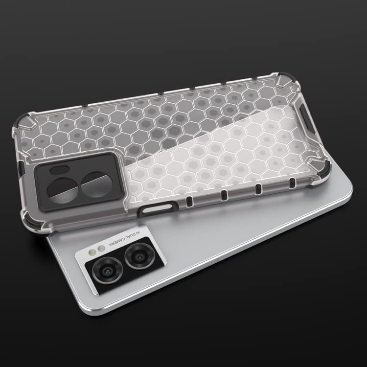 Image of Prime Retail Hard PC Back Case Cover for Oppo A77 5G Anti Slip Ultra Thin Shockproof Reinforced Corners (Transparent)