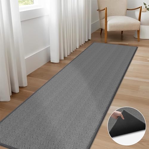 Goylser Chenille Braided Long Rug Runner cover