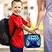 Fitvc Gamer Lunch Box for Boys,Leather Boys Lunch Bag for Kids,Gamer Gifts for Kids,Insulated Video Game Lunchbox,Reusable Portable Lunchbox for School Travel Picnic Hiking Beach