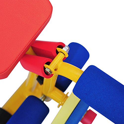 Peach Tree Fitness Exercise Equipment Indoor Outdoor for Child Kids Birstday Gift (Weight Bench Set)