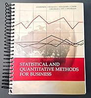 Statistical and Quantitative Methods for Business 1337036870 Book Cover